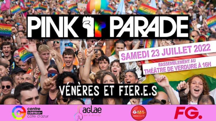 Pride Pink Parade Nice 2022