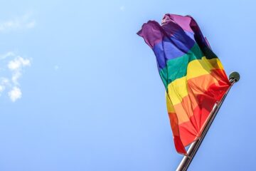 Pride Flag by Tim Bieler on Unsplash