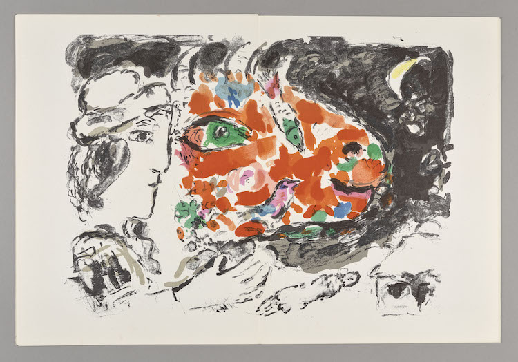 Marc Chagall, Après l’hiver, 1972