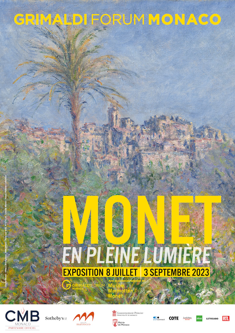 Monet expo poster