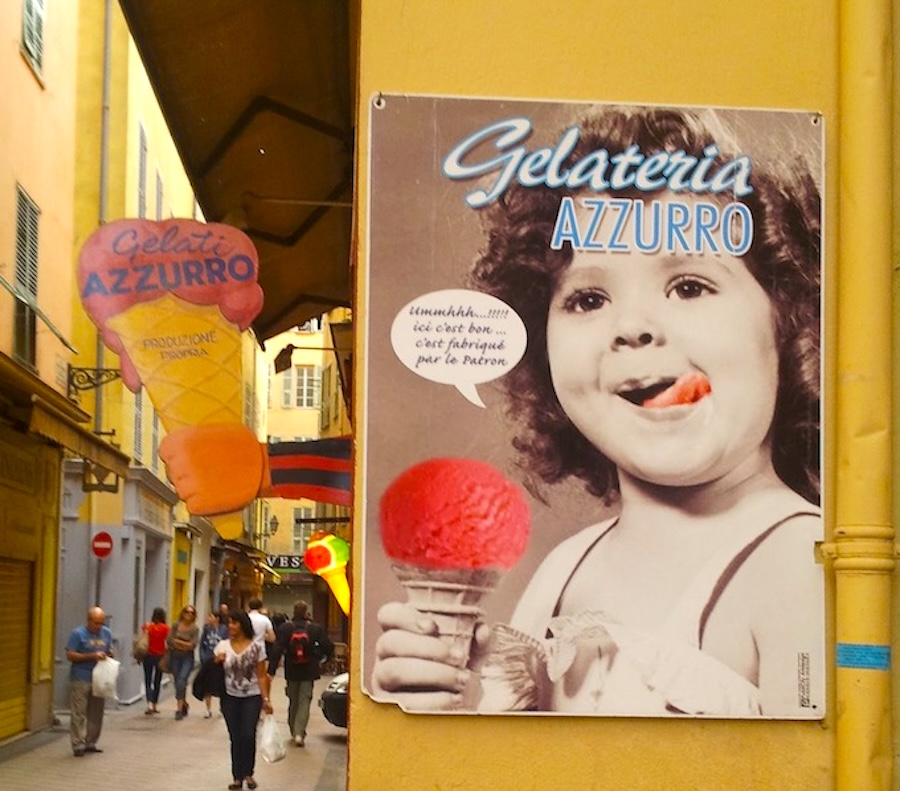 Gelaterie Azzuro in Nice