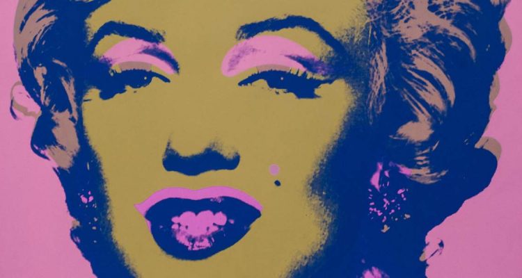Marilyn by Andy Warhol, courtesy Galerie Adriano Ribolzi