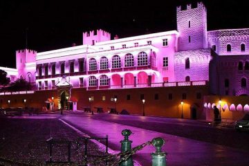 Palais Princier in Monaco to turn pink this October