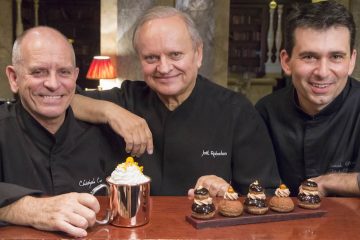 Chefs Robuchon, Cussac, Mesiano at Hotel Metropole
