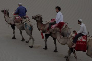 Paskho in the desert
