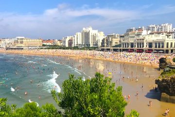 Biarritz beaches