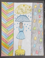 Lauren's umbrella girl