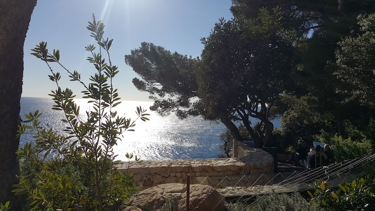 Monaco countryside beside the Musée Océanographique