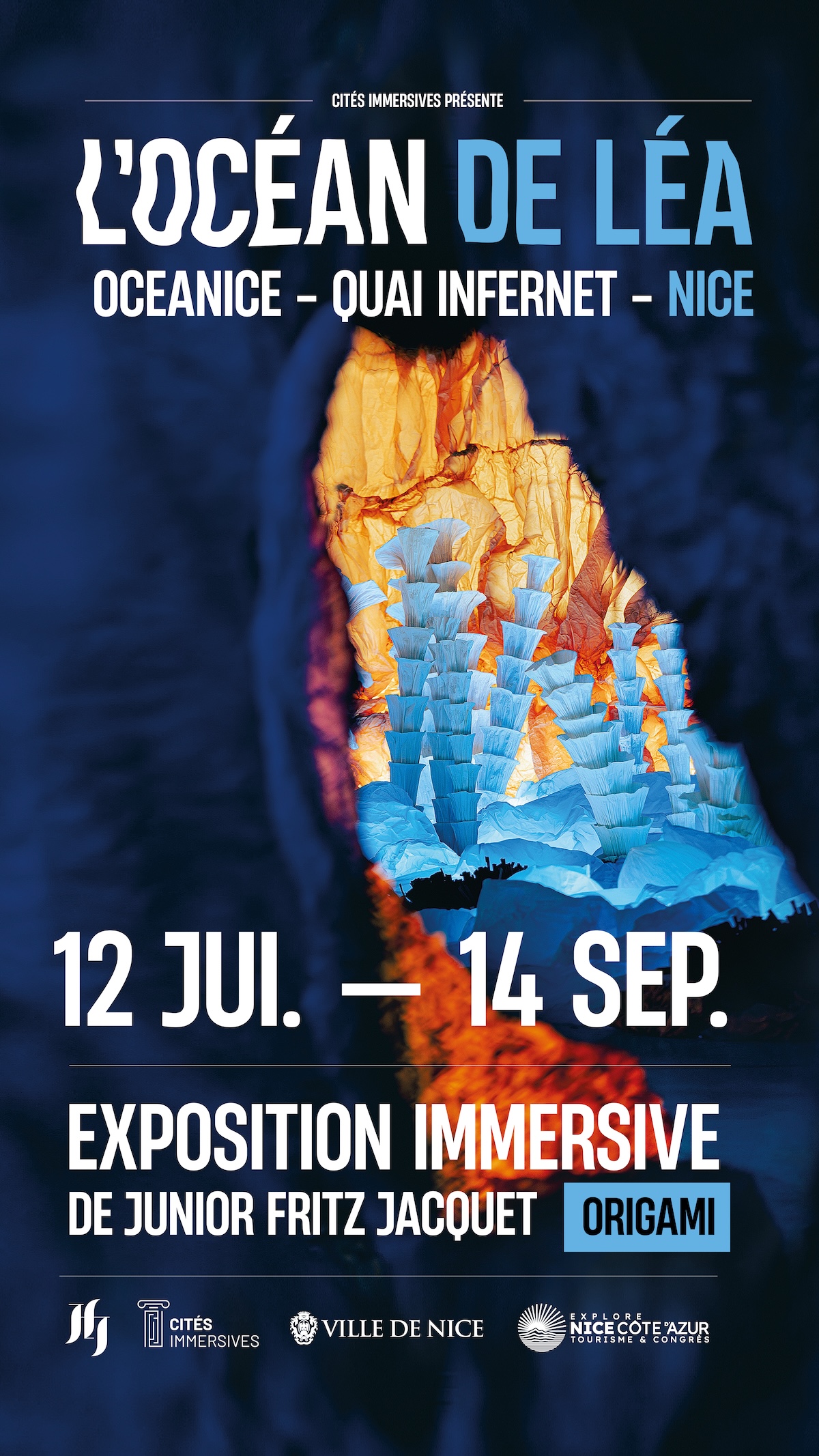 Léa's Ocean by Junior Fritz Jacquet - expo in Nice