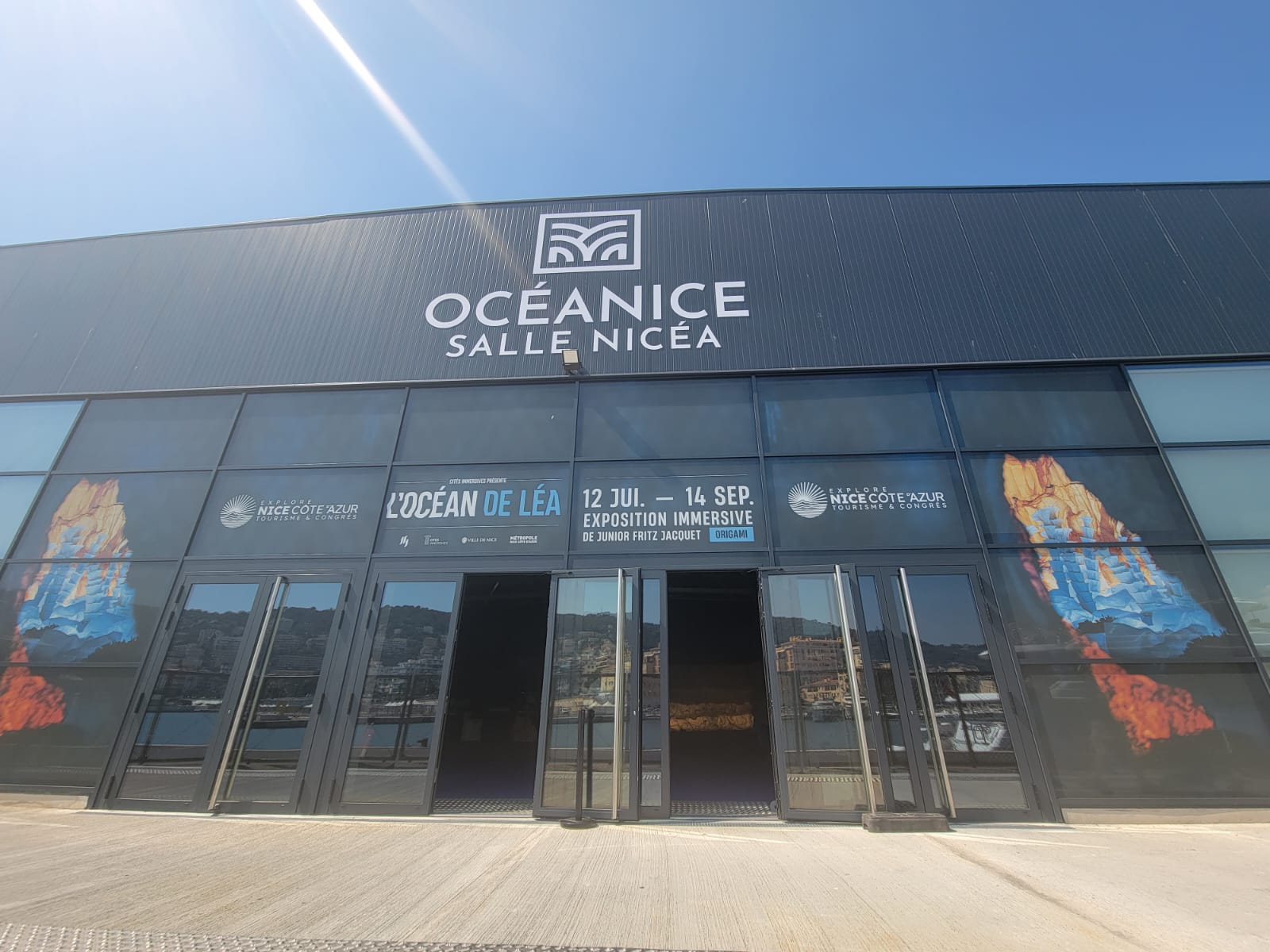 Léa's Ocean by Junior Fritz Jacquet - expo in Nice