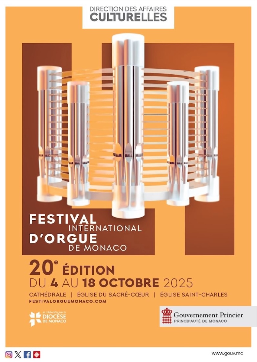 Poster for Le Festival International d’Orgue de Monaco