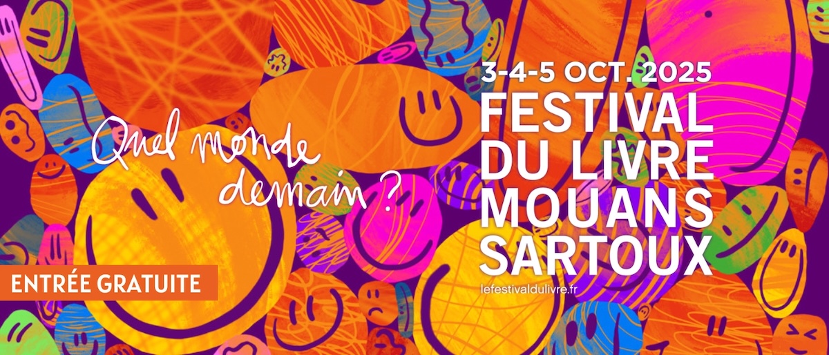 Poster for the 38 ème Festival du Livre de Mouans-Sartoux