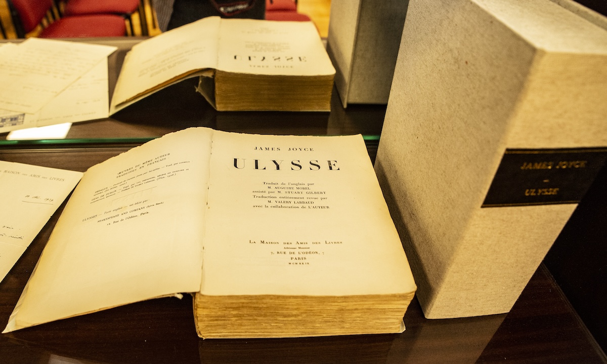 The Princess Grace Irish Library - Ulysses 1st edition by James Joyce