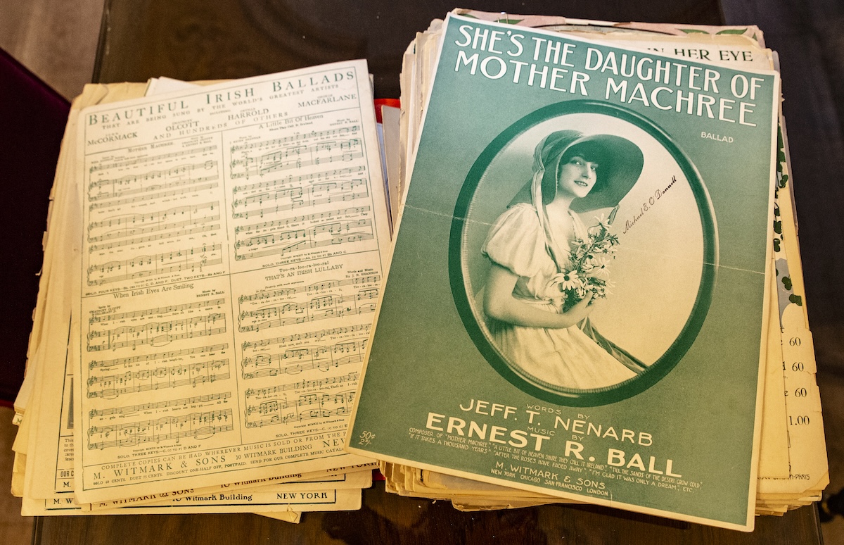 The Princess Grace Irish Library - music sheets