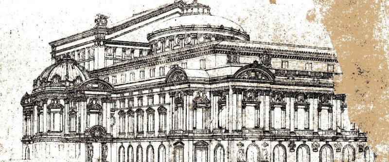 Conference about Charles Garnier architecture poster