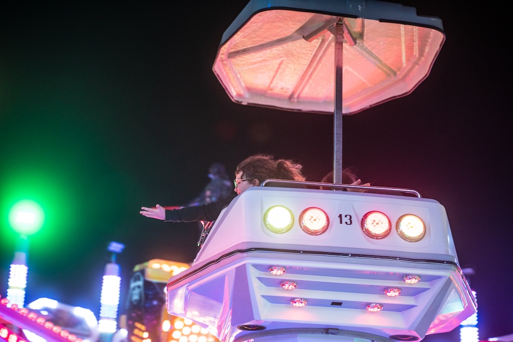 Amusements at La Foire Attractions de Monaco in Port Hercule