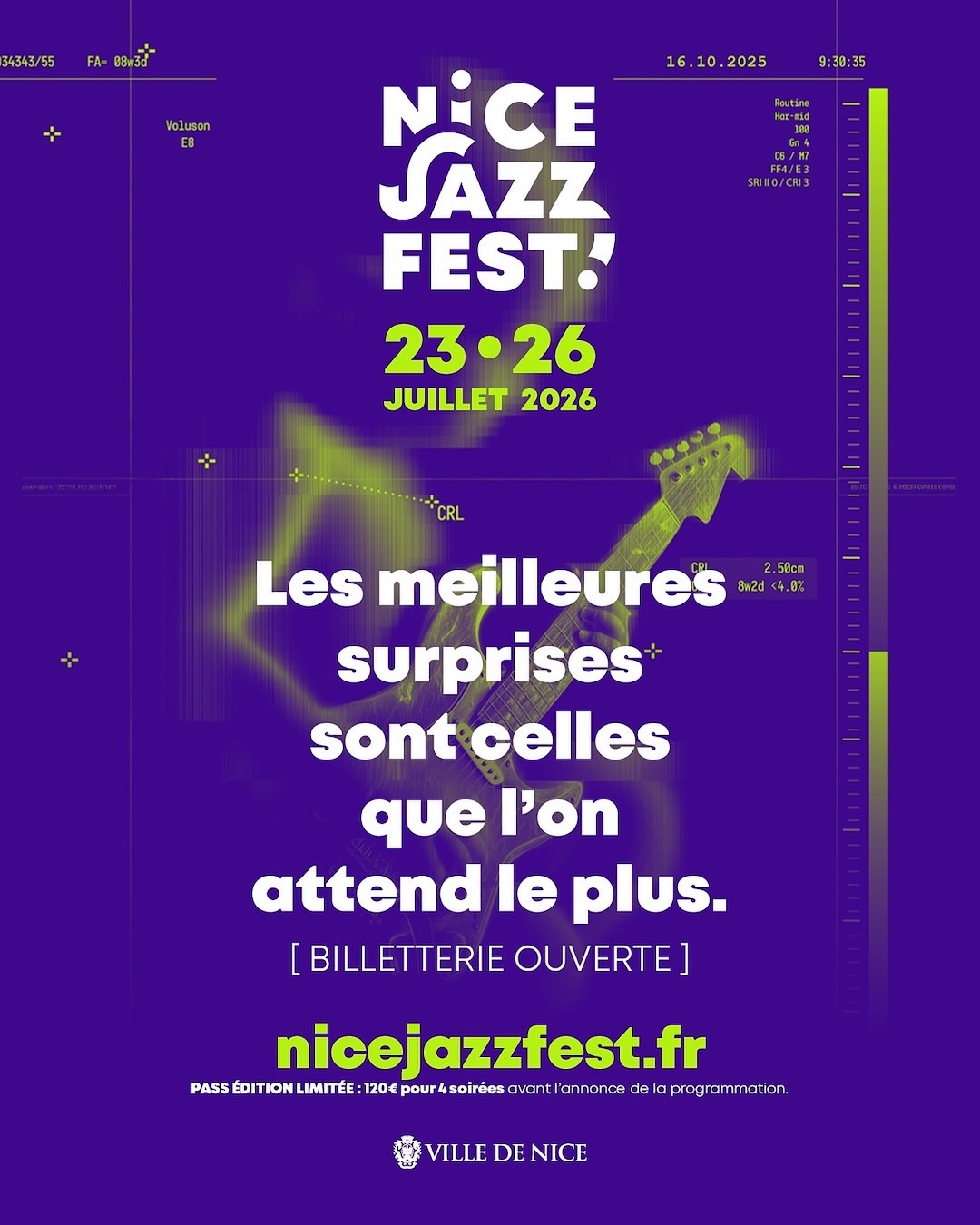 Poster for Nice Jazz Festival 2026