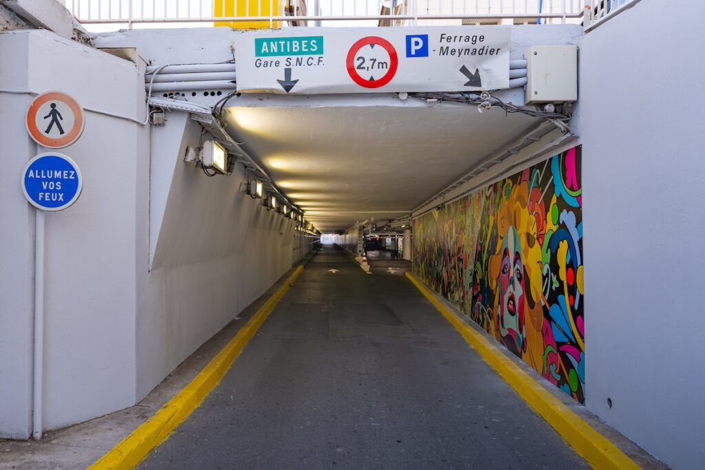 Fresque tunnel Ferrage HD2 - © Mairie de Cannes