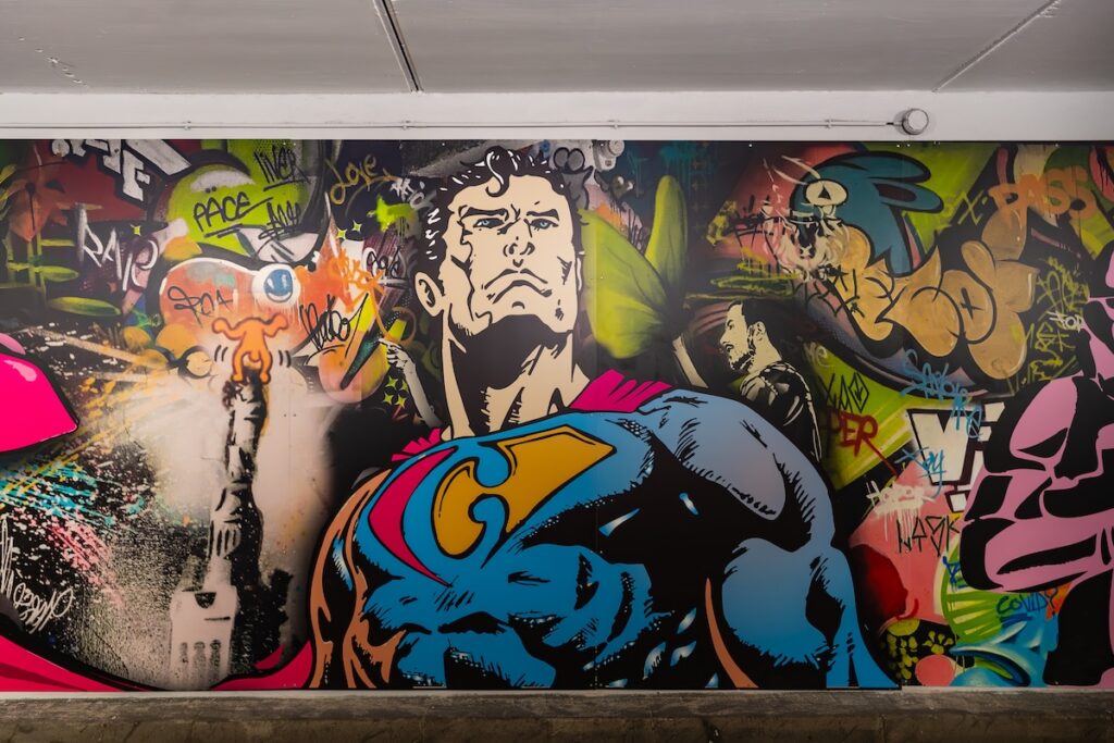 Fresque tunnel Ferrage HD2 - © Mairie de Cannes