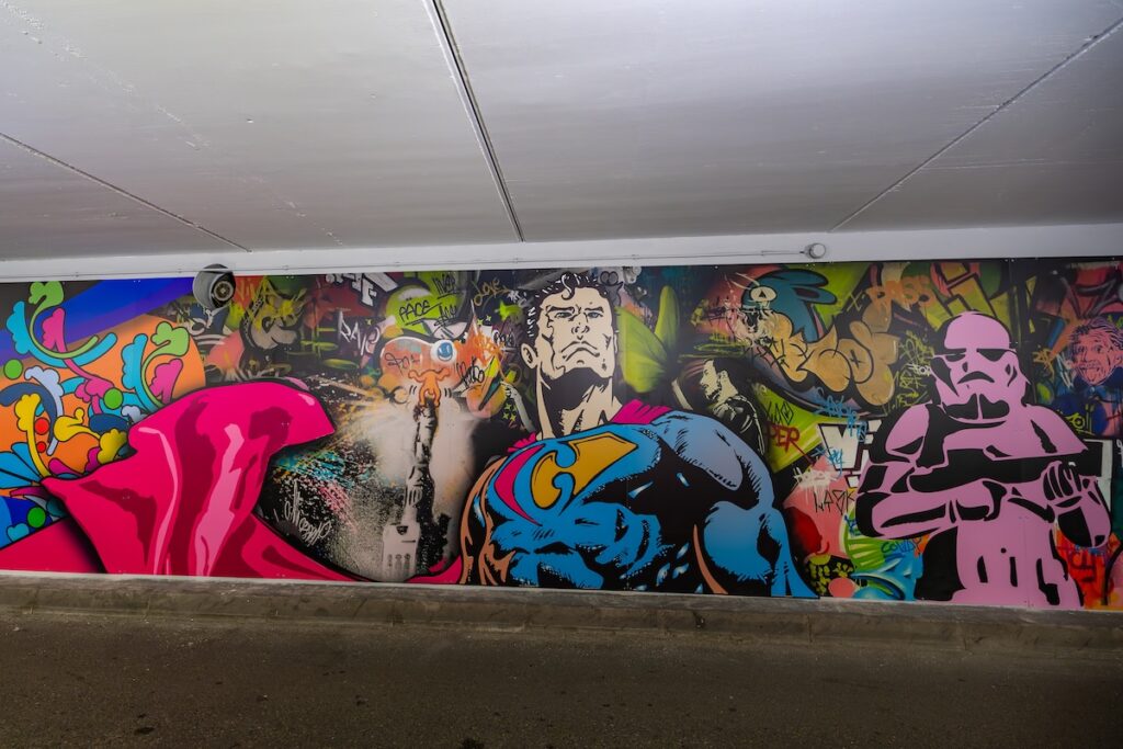 Fresque tunnel Ferrage HD2 - © Mairie de Cannes