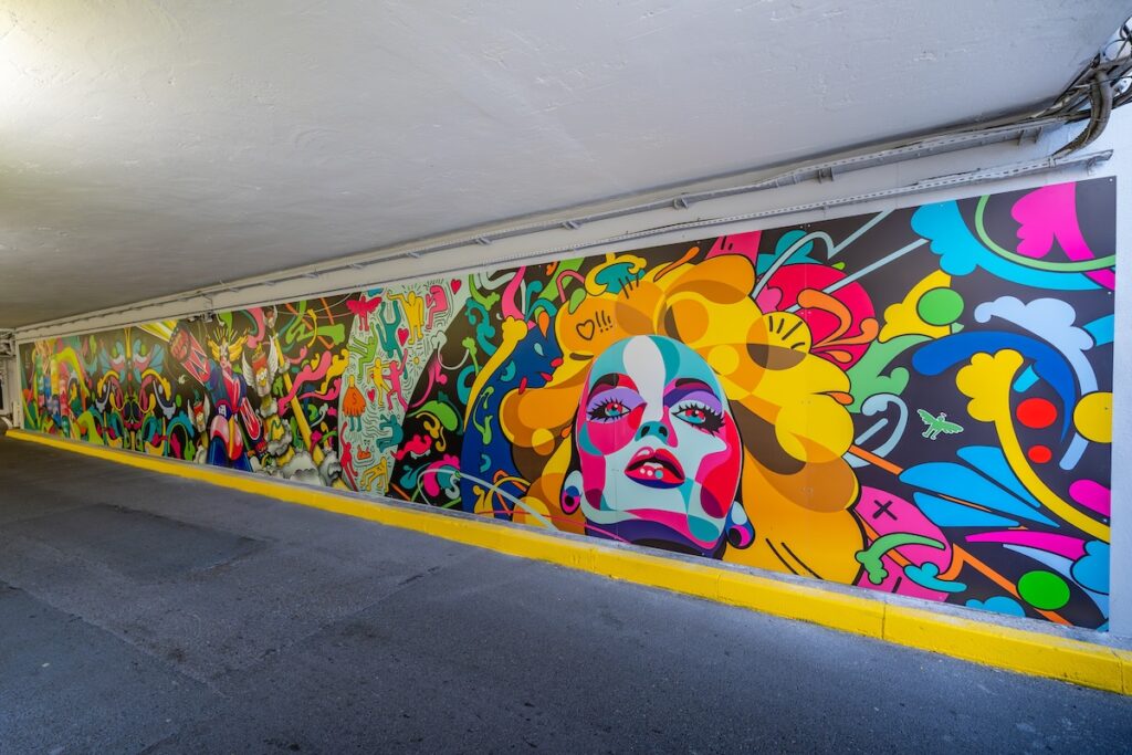 Fresque tunnel Ferrage HD2 - © Mairie de Cannes