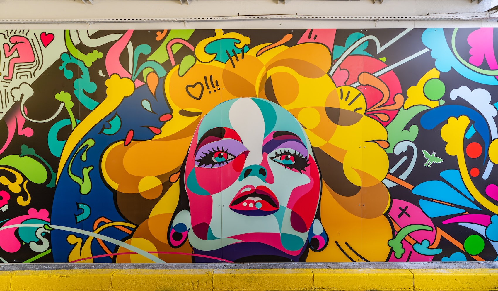 Fresque tunnel Ferrage HD2 - © Mairie de Cannes