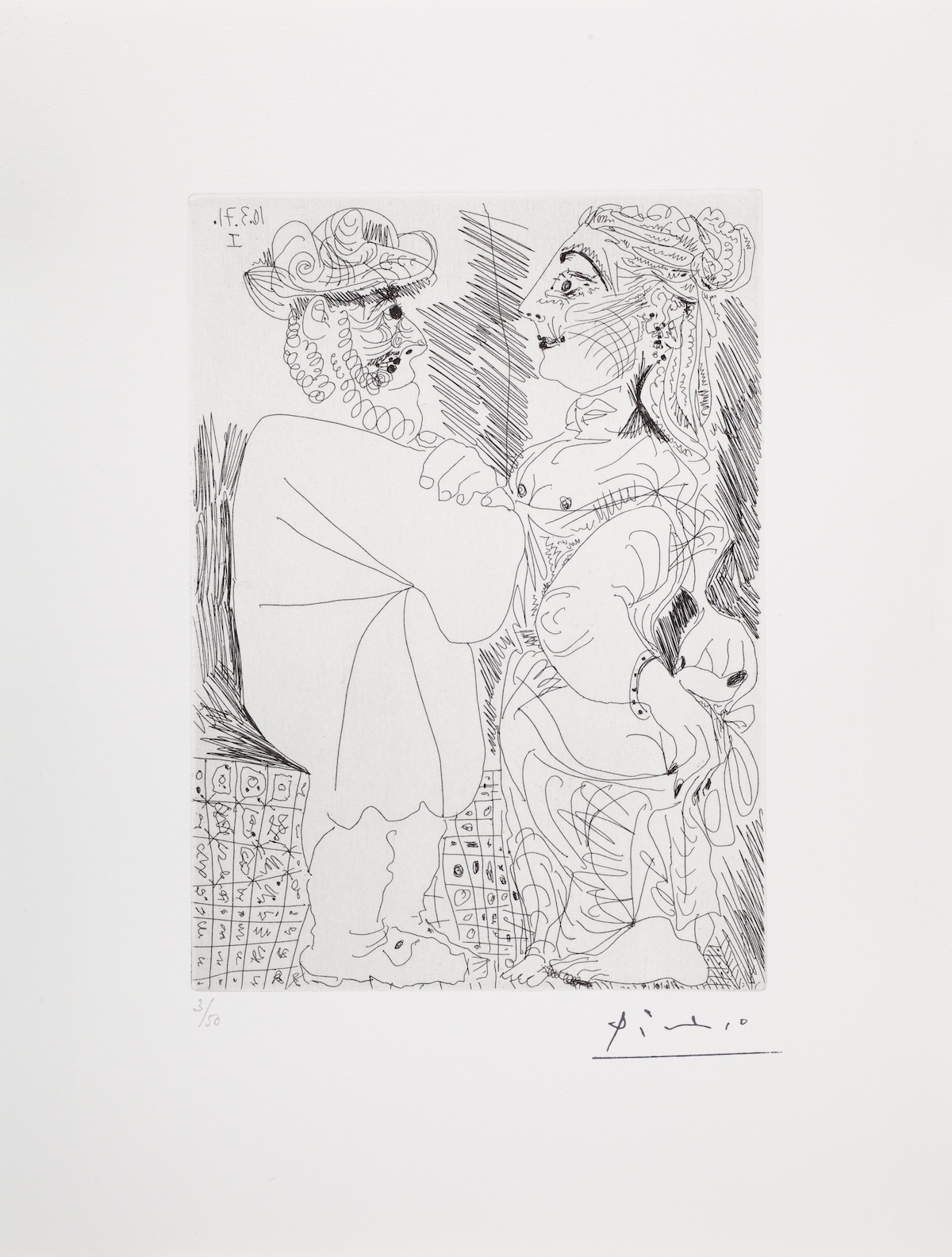 Planche 72 - 10 mars 1971 © Succession Picasso 2025