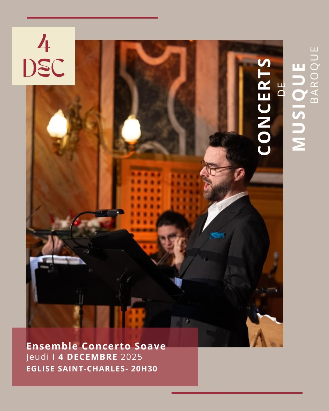 Baroque concert in Monaco, courtesy La Direction des Affaires Culturelles