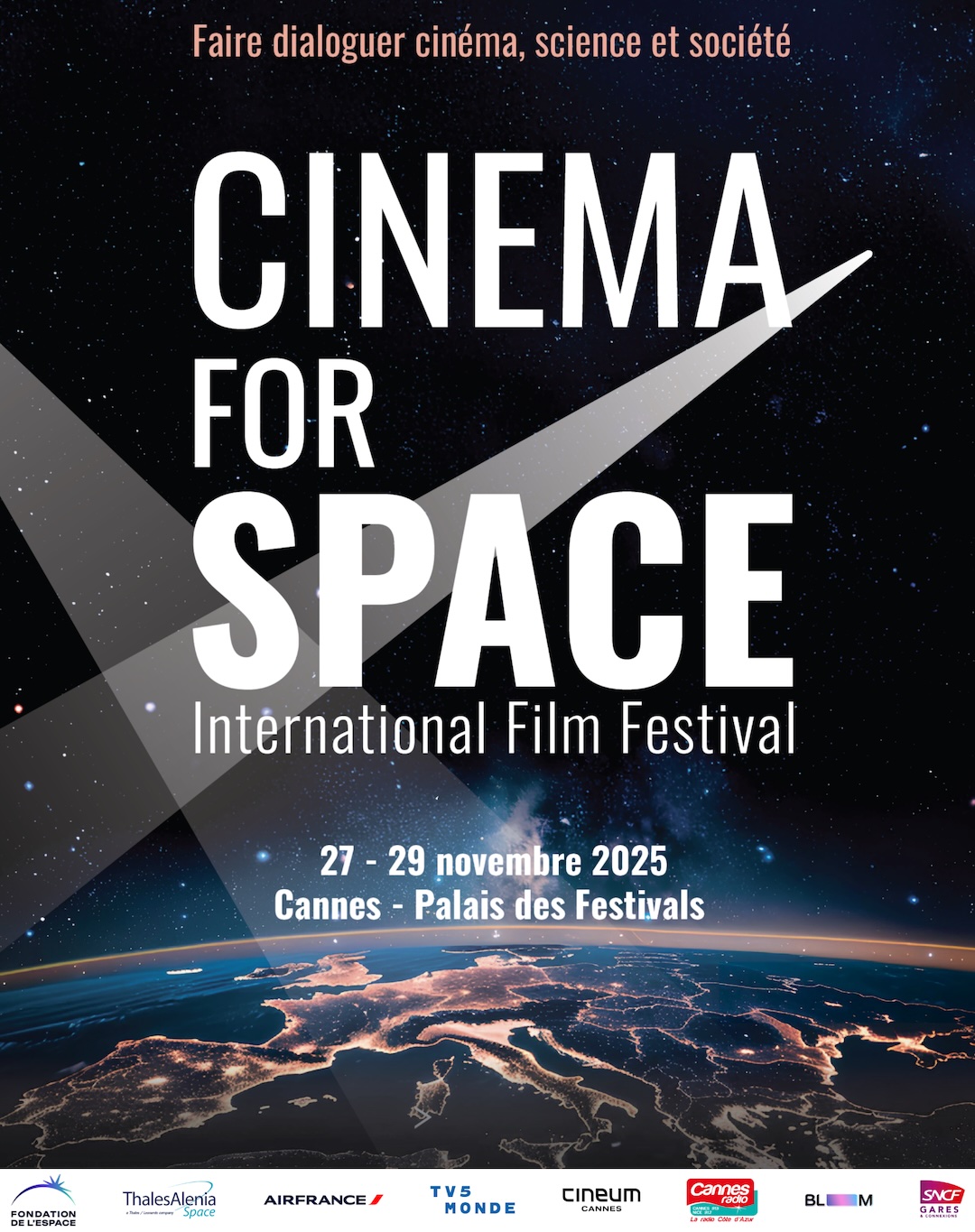 Poster for Festival Cinema For Space