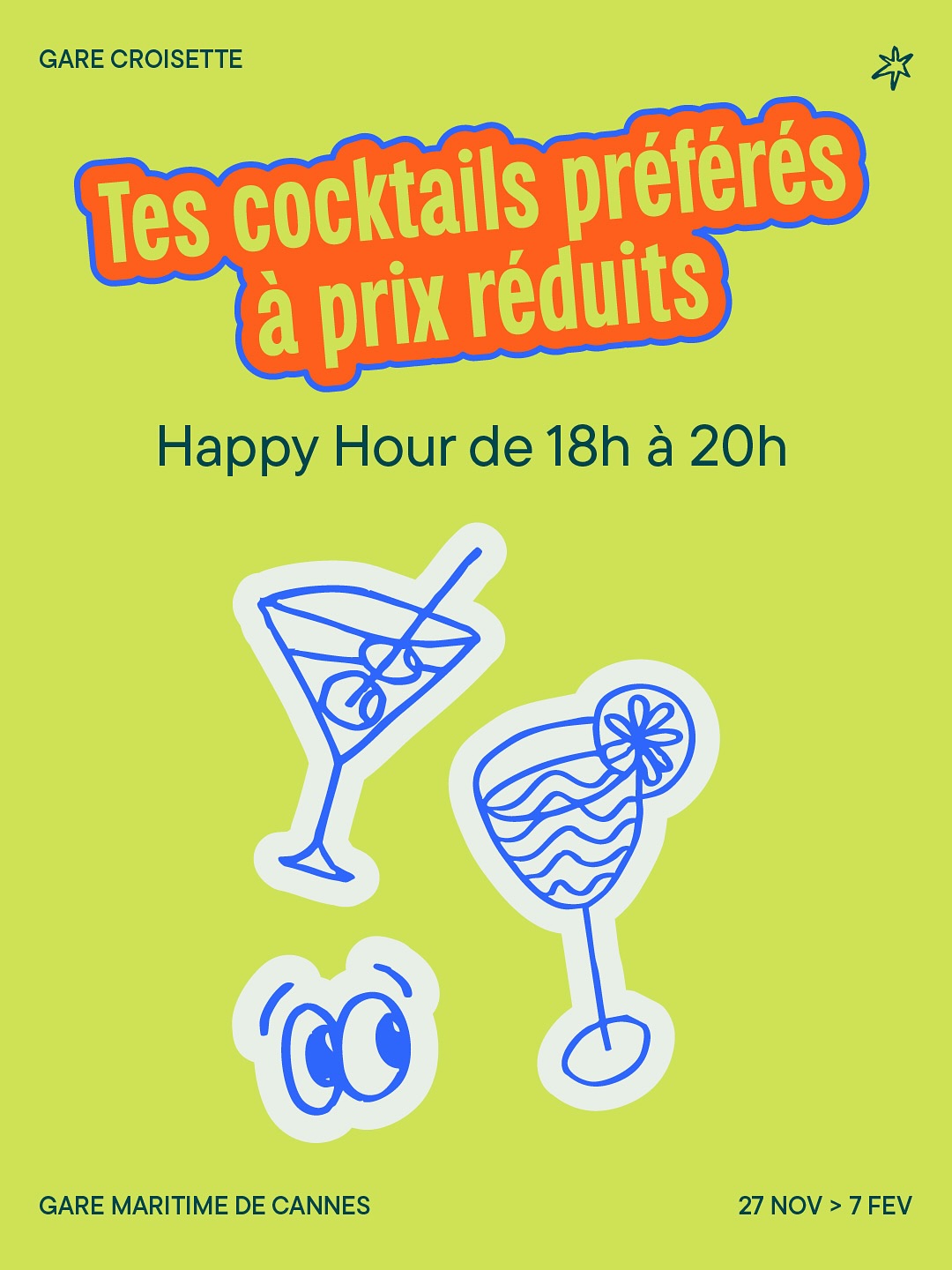 Gare Croisette in Cannes pop-up