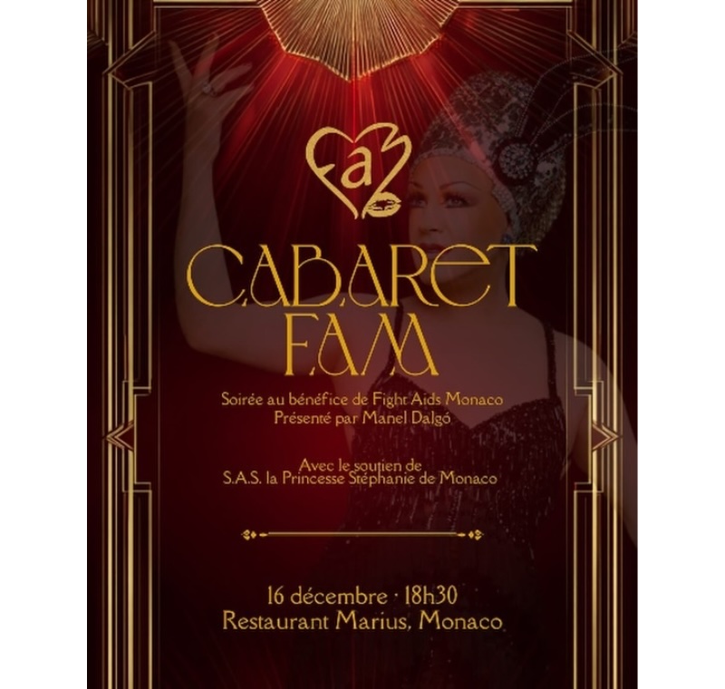 Cabaret FAM Monac in aid of Fight AIDS Monaco