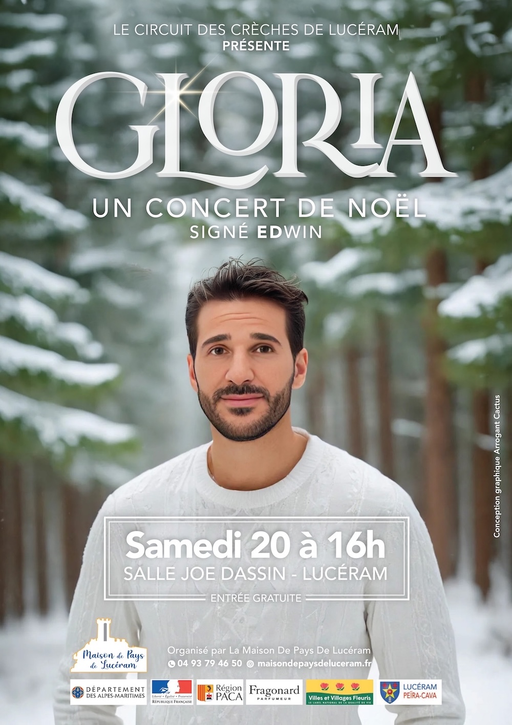 EDwin performs Gloria in Lucéram
