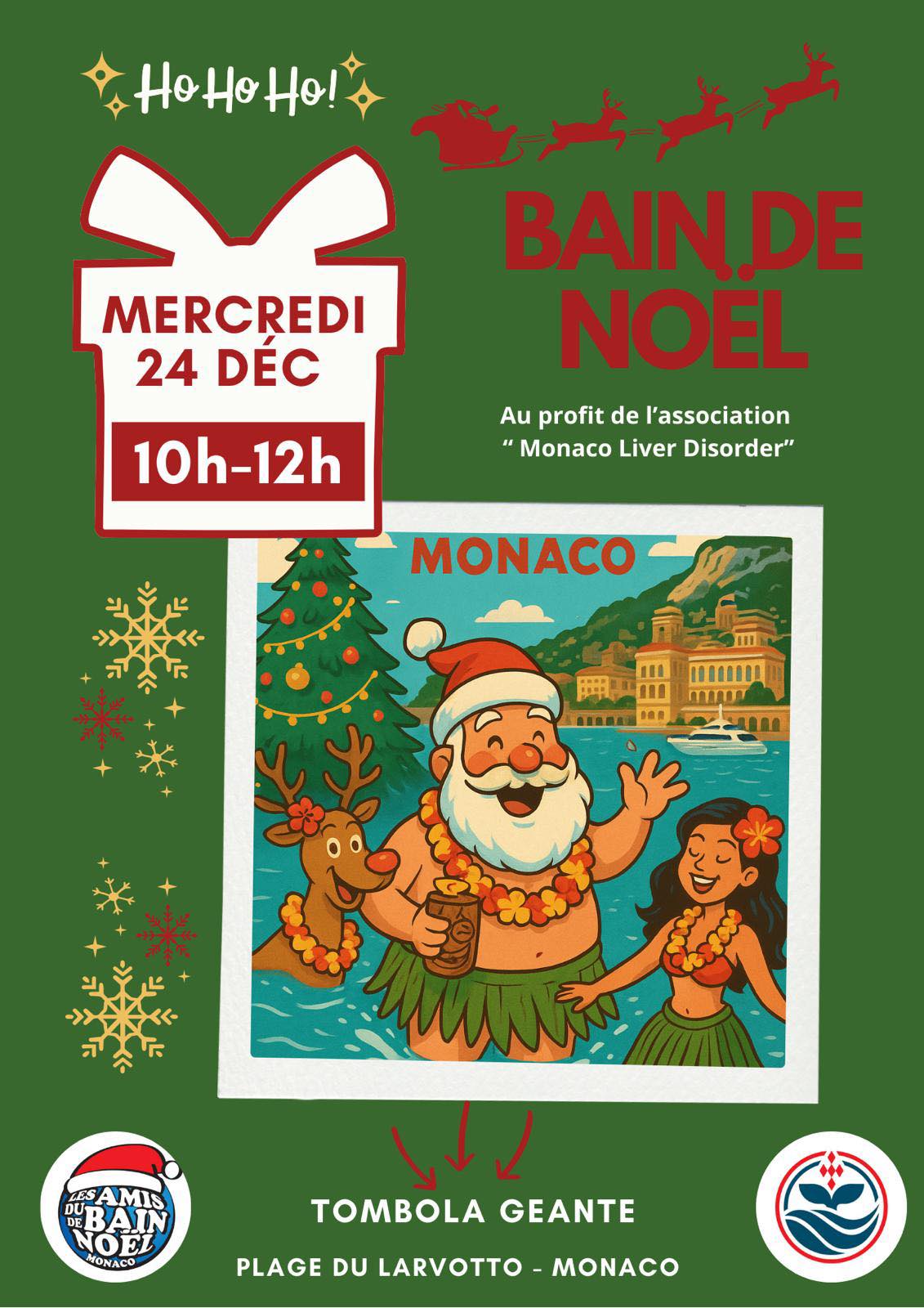 Bain de Noël Monaco