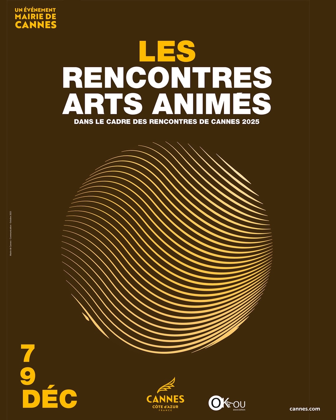Poster for Rencontres Arts Animes in Cannes