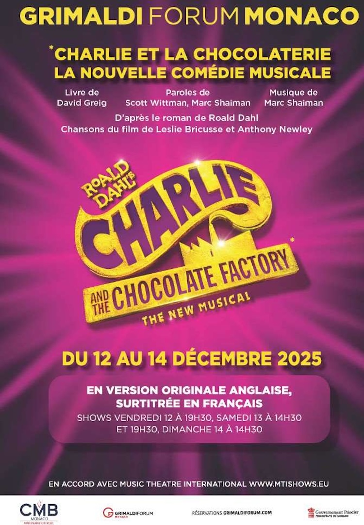 CHARLIE & THE CHOCOLATE FACTORY in Monaco