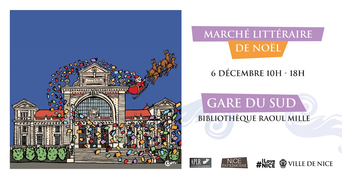 MARCHÉ LITTÉRAIRE
DE NOËL in Nice