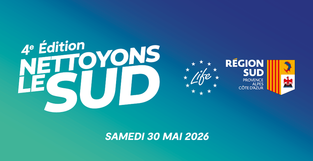 Nettoyons le Sud 2026 banner - courtesy Région Sud