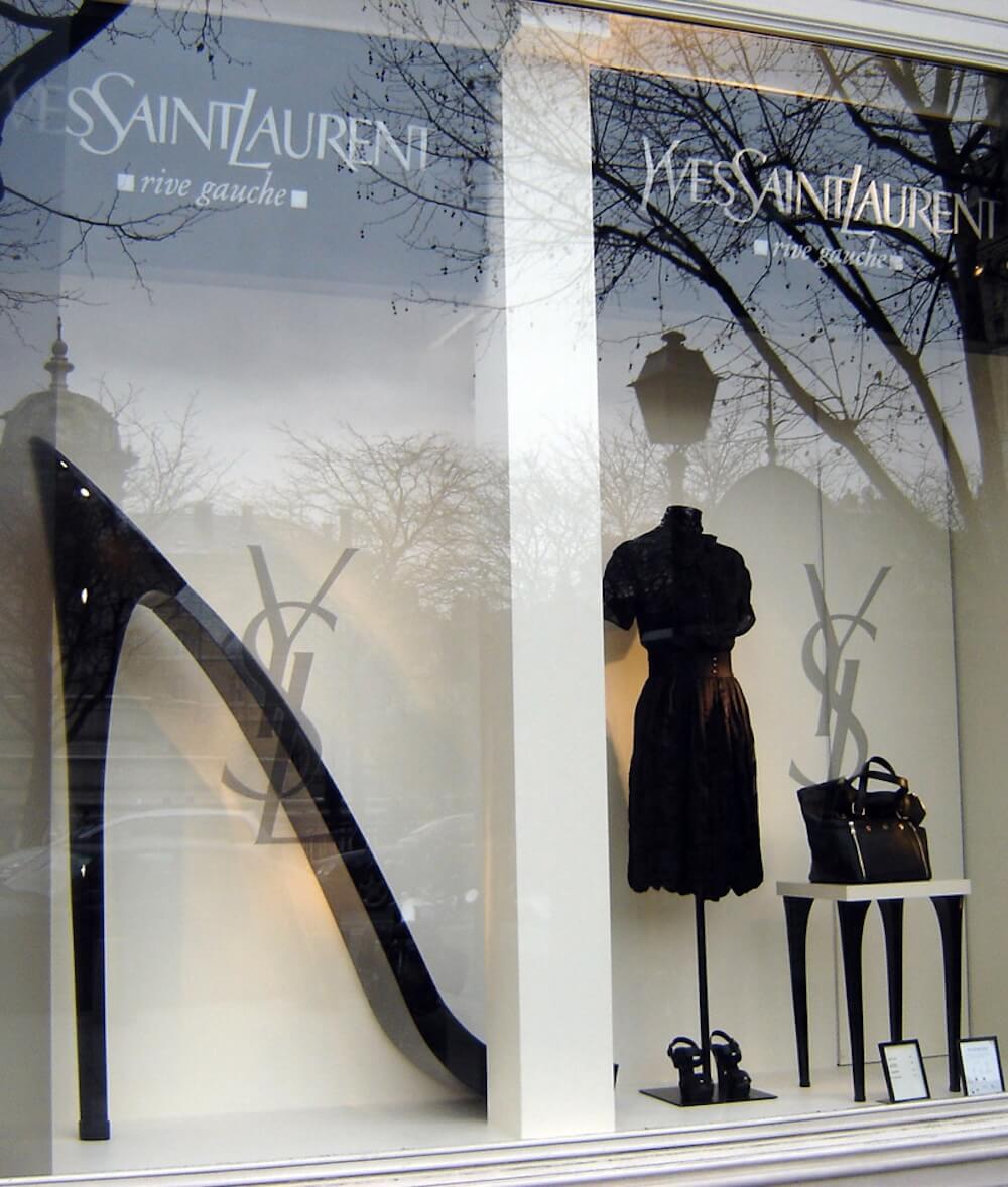 Vetrina YSL - shop window