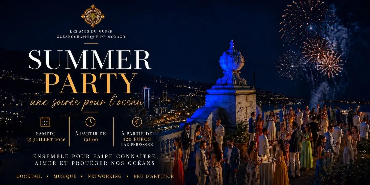 L’Association des Amis du Musée océanographique de Monaco (AAMOM) annual summer party 2026