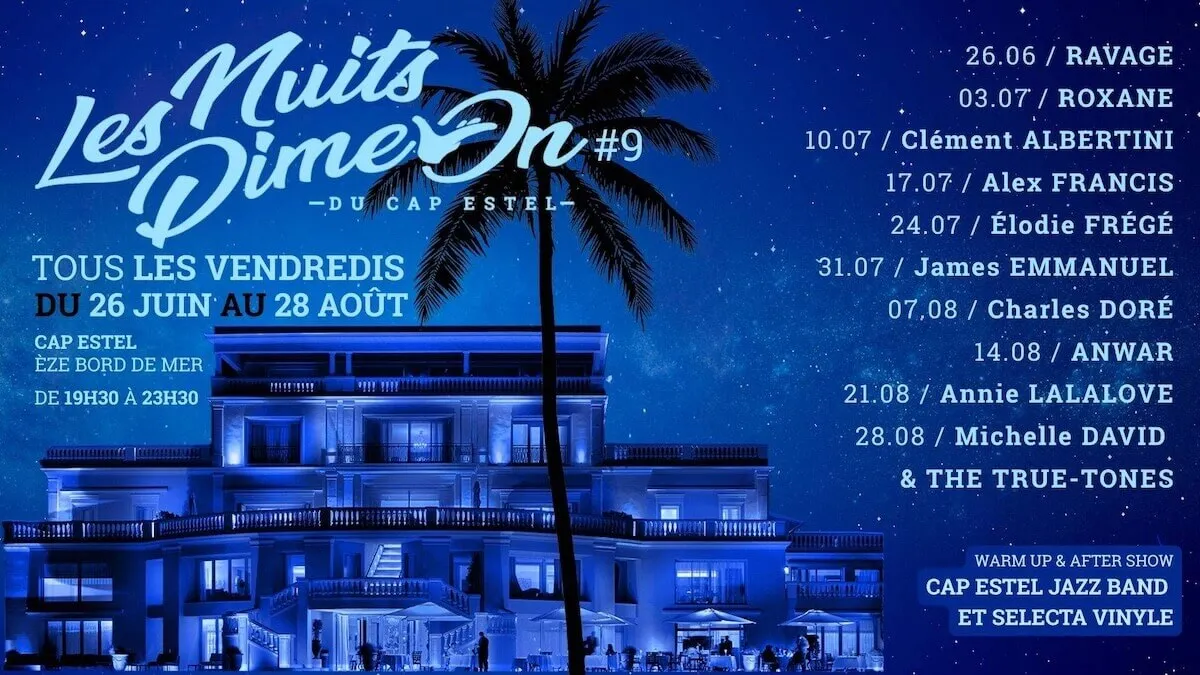 Les Nuits Dime On du Cap Estel 2026