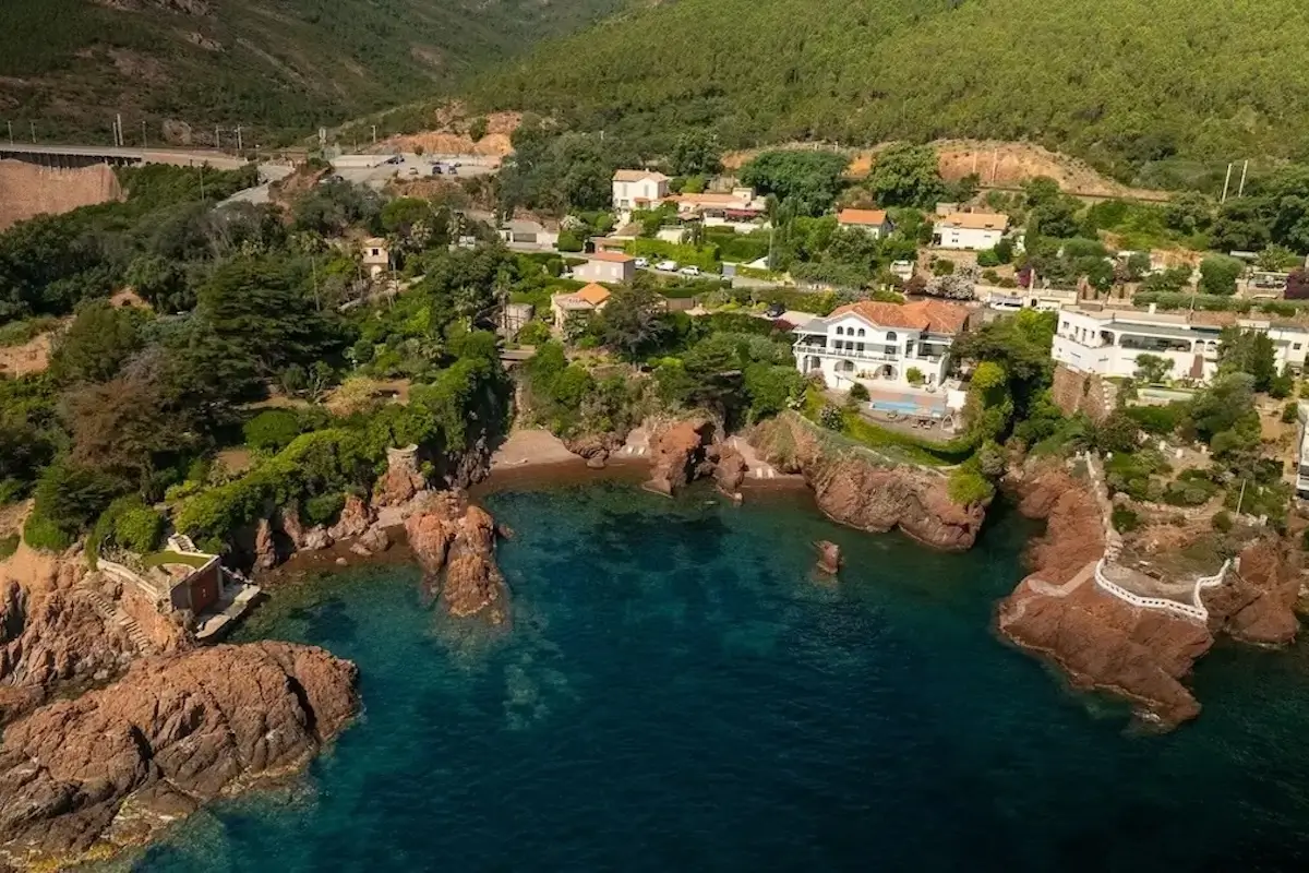 Villa Hélios – Le Trayas - auction - aerial view