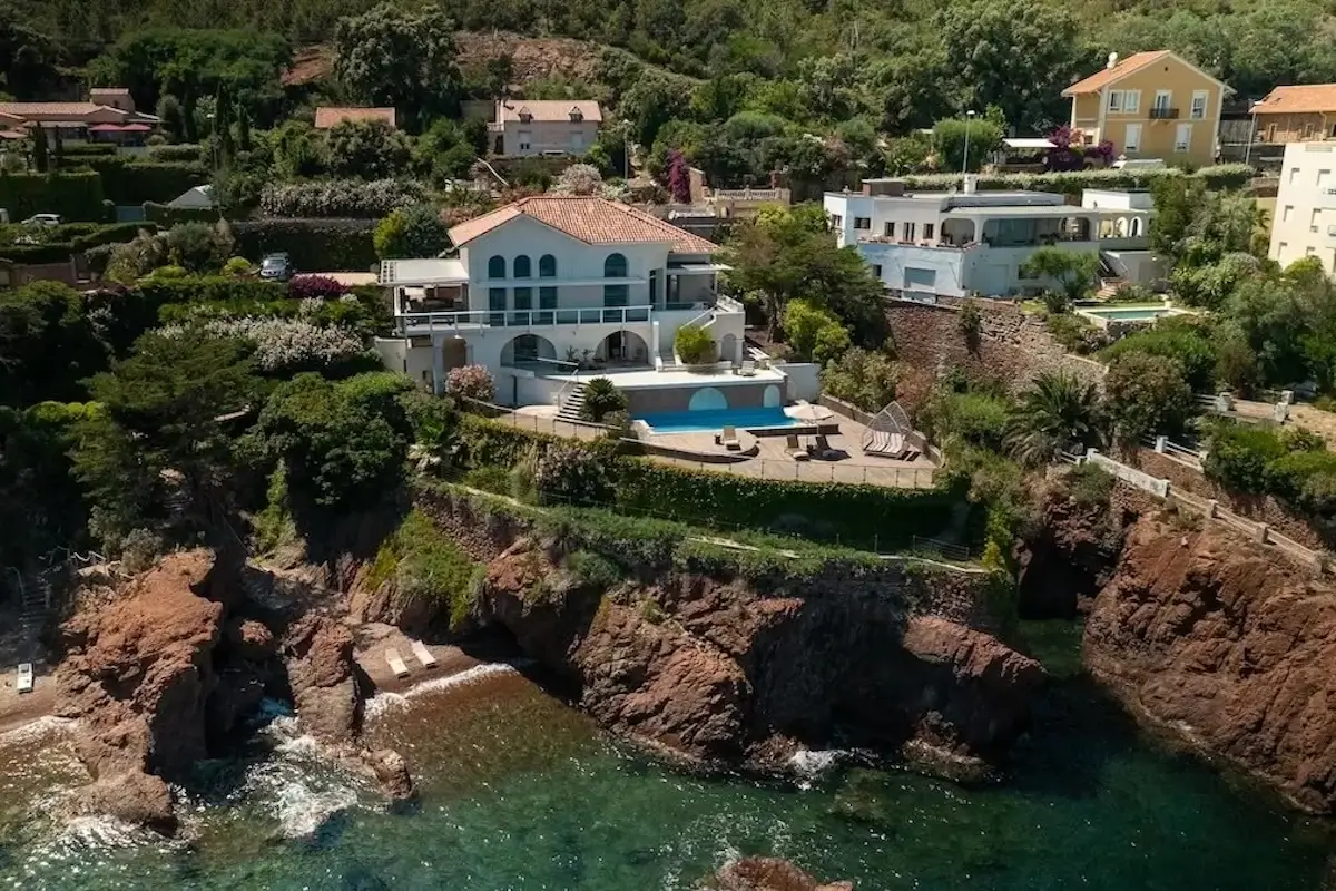 Villa Hélios – Le Trayas - auction - aerial view