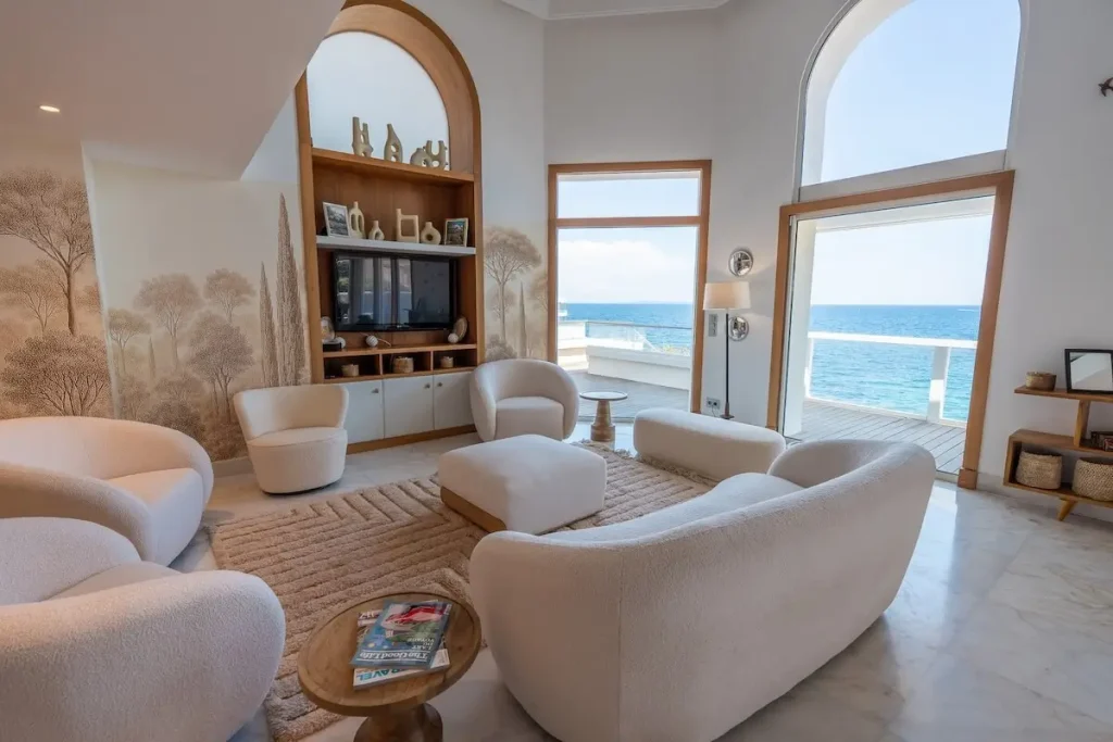 Villa Hélios – Le Trayas - auction - living room