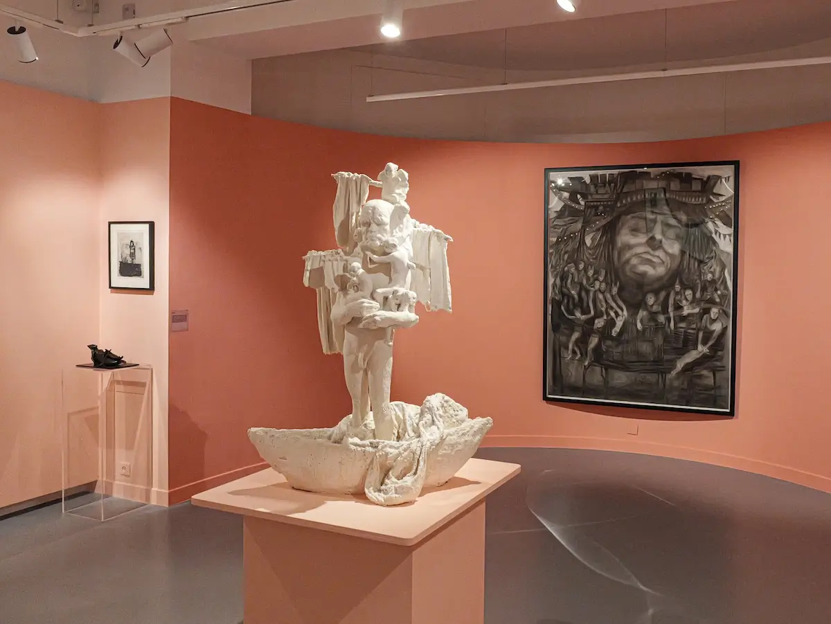 Beth Carter - Tales to Kill Sorrow exhibition - Le Centre d'Art de Mougins, photo credit Stuart Mitchell [1]