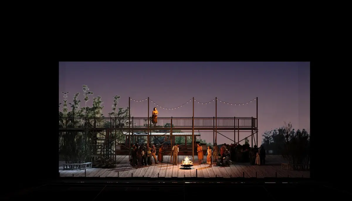 Porgy and Bess® - Maquette décors ©Rudy Sabounghi - Opéra de Monte-Carlo
