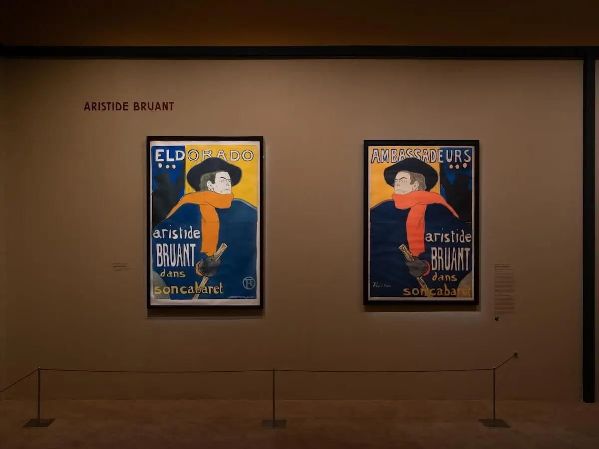 Exposition Toulouse-Lautrec createur d'icones--Culturespaces Thomas Garnier