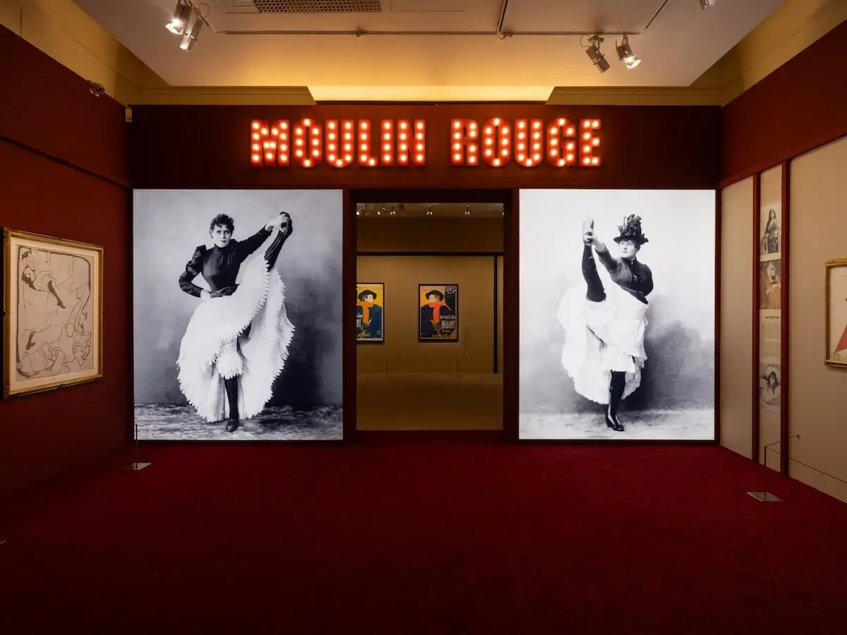 Exposition Toulouse-Lautrec createur d'icones--Culturespaces Thomas Garnier