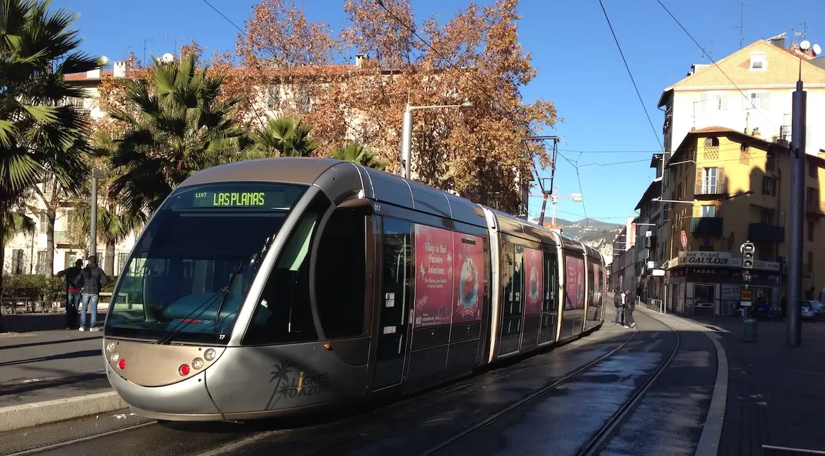 Nice Tram Ligne T1 - photo © RIVIERA BUZZ