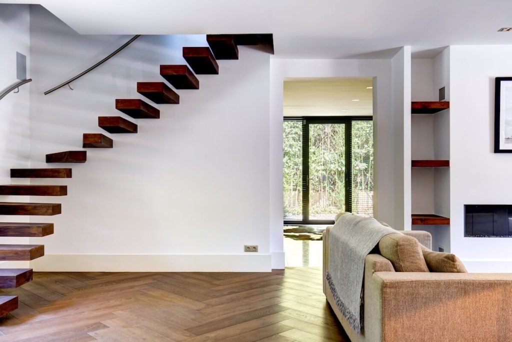 Contemporary villa in Mougins - stairs