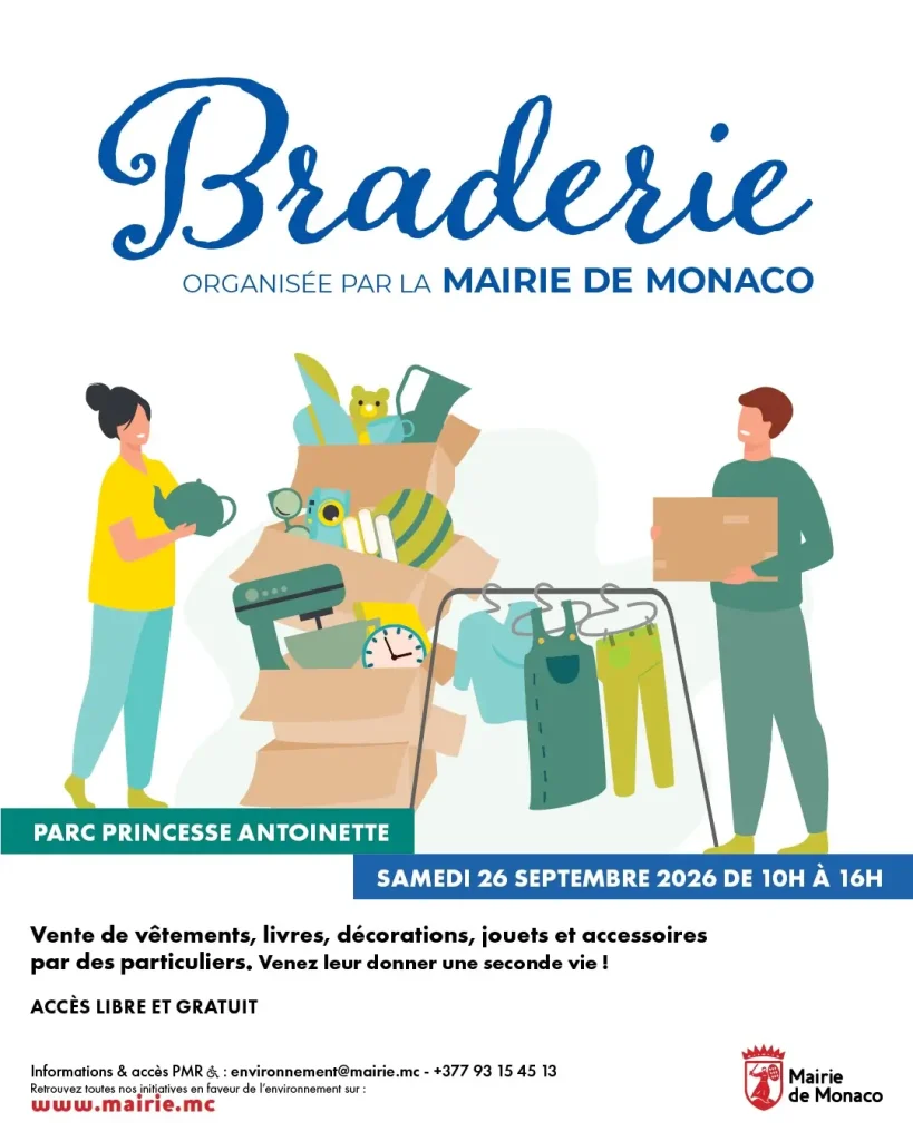 Mairie de Monaco Braderie